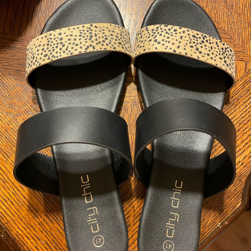 NEW sandals by City Chic.  Size 41 (10)